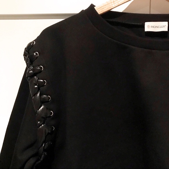 Moncler NWT braided shoulder pullover - Picture 4 of 8